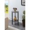 Convenience Concepts Graystone 24 inch Plant Stand, Weathered Gray